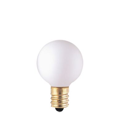 10W 130V G9 E12 Matte White Bulb by Bulbrite - Starlight Lighting USA and Canada